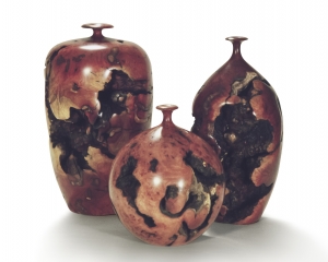 Manzanita Burl Vases                 